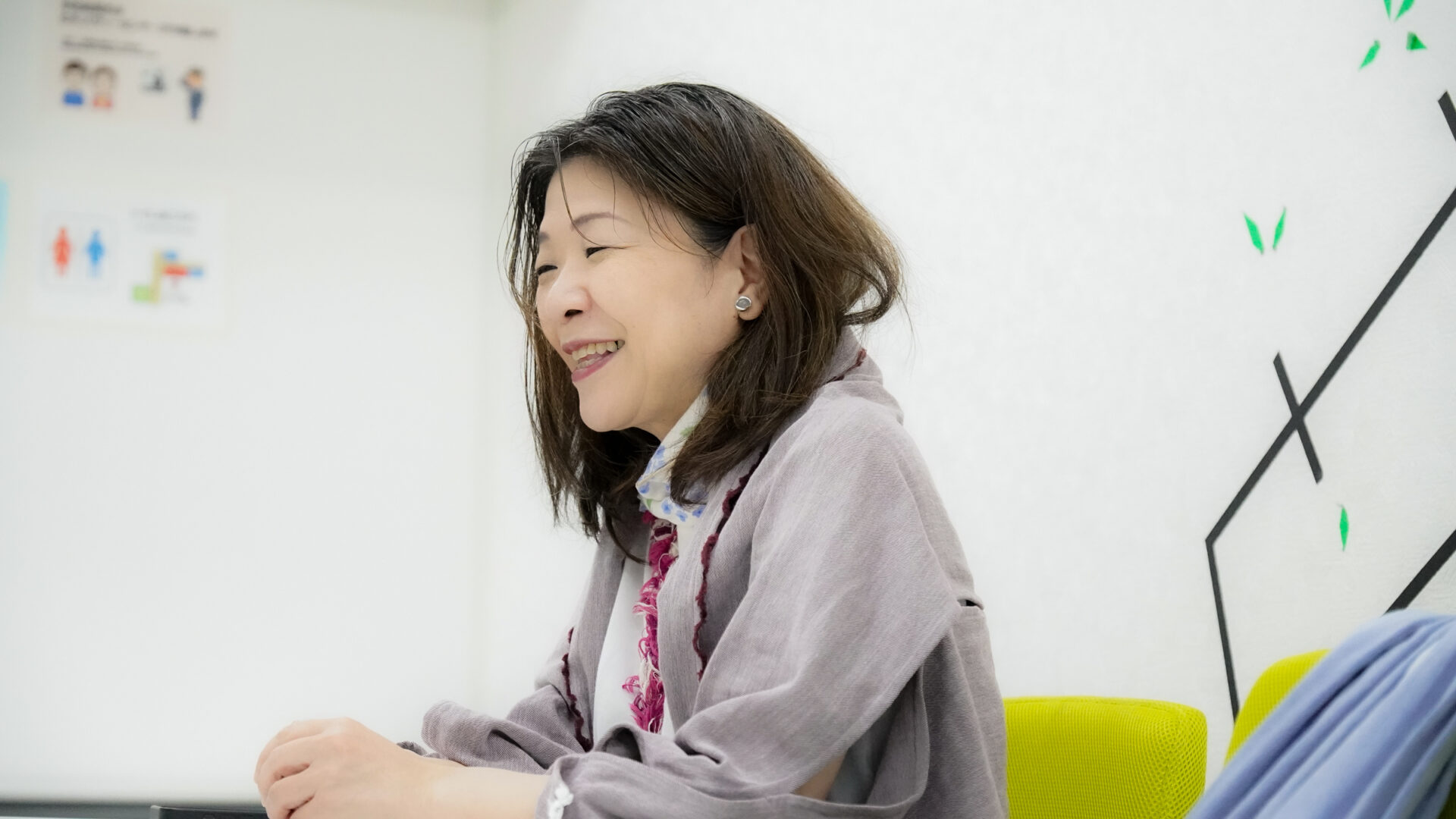中藤友栄の取材写真